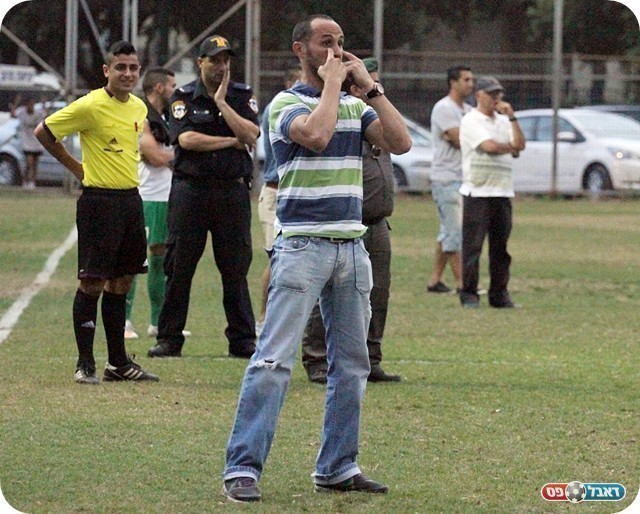 בקושי ראו את הכדור. דיין רוצה ריכוז (צילום: לירן דורף)