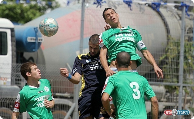 בורוכוב מול חביבי, נאלץ לנטוש במחצית השנייה (לירן דורף)