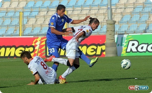 דה סילבה מנסה להסתדר עם צ'ברטוק ועזו (לירן דורף)
