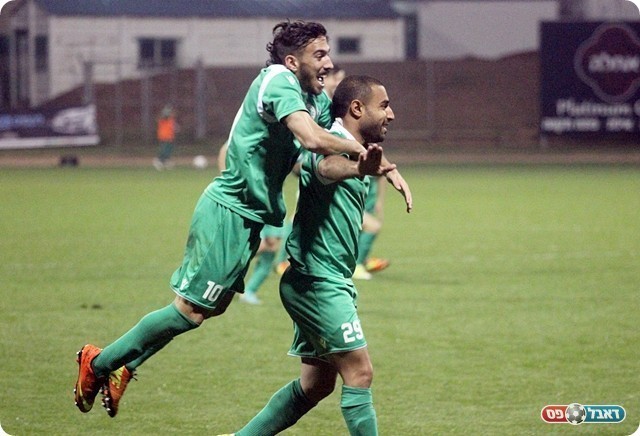 דוד ובן שושן חוגגים את השלישי(צילום:לירן דורף)