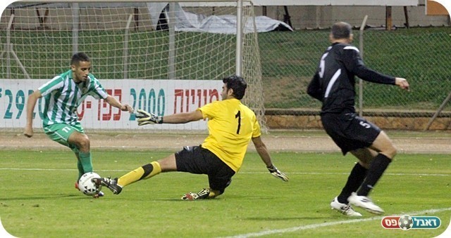 עוד עצירה של לוי (צילום: לירן דורף)