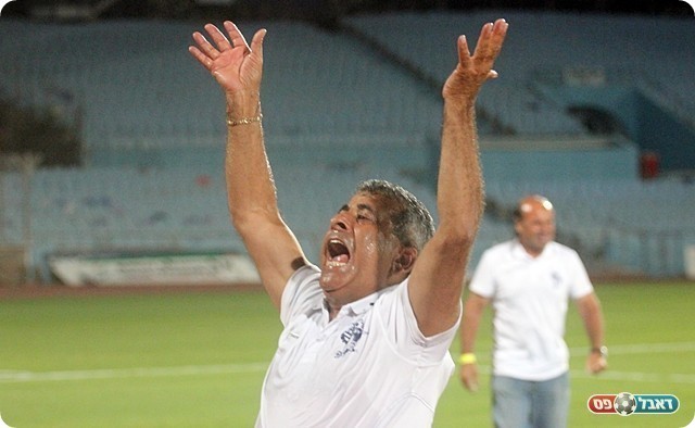 שאבי חוגג. עכשיו נותר רק לשלם לשחקנים עד השקל האחרון (לירן דורף)