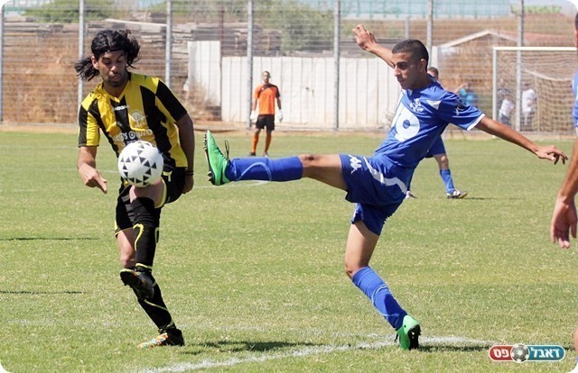 אלל מול צברי, כמעט כבש בפתיחת החצי השני (לירן דורף)