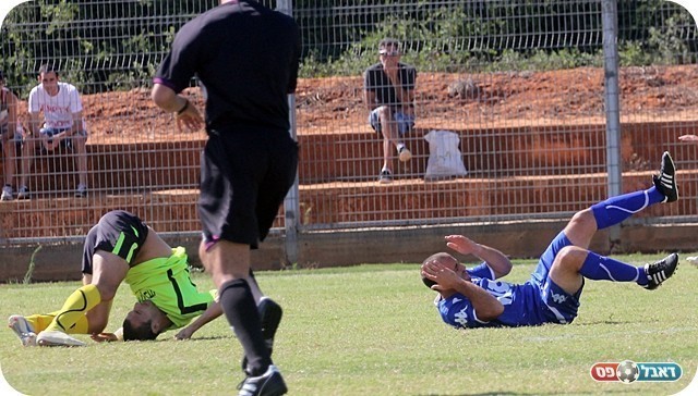 משחק אגרסיבי. עוד סצנה של בושידו (צילום: לירן דורף)