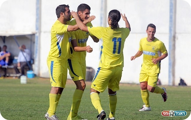 נתניה נכנסה למשחק. הטעות, השער והחגיגה (צילום: לירן דורף)