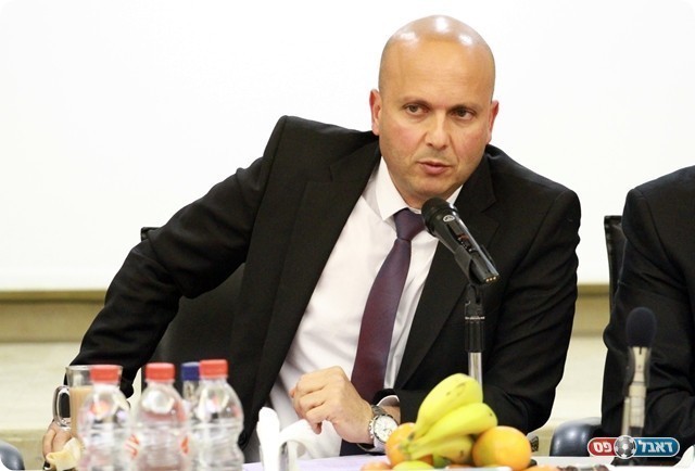 איתמר שמעוני. ראש עיריית אשקלון רוצה קבוצה בליגה בכירה (רועי אסרף-ידיעות הדרום)