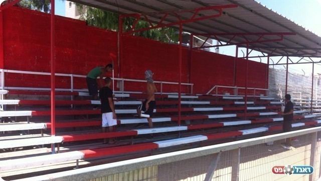 גימורים סופיים. יוזמה מבורכת של הארגון (צילום: אחיקם עותמי)