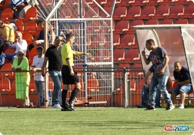 אירוע משעשע. סדיס כועס (צילום: קובי רוזן)