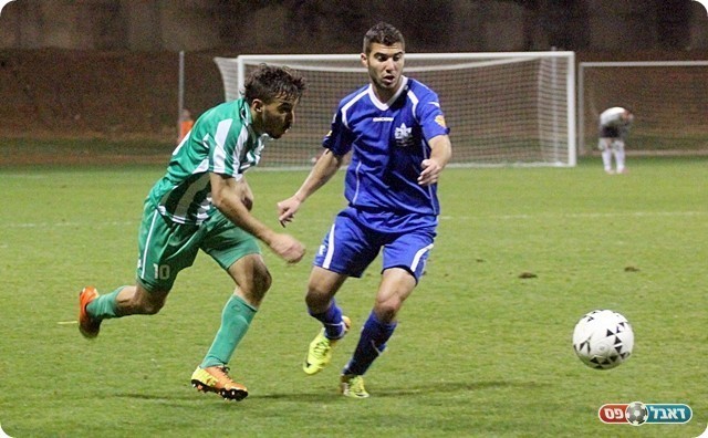 בן שושן עובר את דאבור (צילום: לירן דורף)