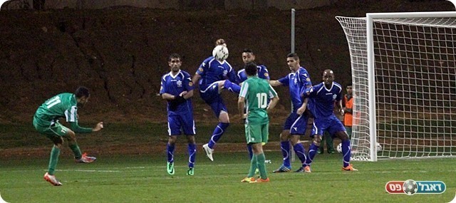 הגול, לוי בועט (צילום: לירן דורף)