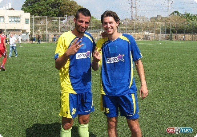 לא מקום אחרון. אבדולין (מימין) ושרעבי (צילום: אלי שמואלי)