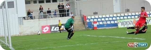 מורשה סגרה עניין. רוזנבלום כובש (צילום: לירן דורף)