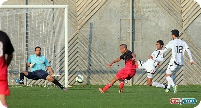 מרמורק יכלה להשפיל. חג'ג' מחטיא (צילום: לירן דורף)