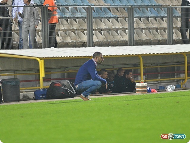 מאמן מגדל העמק רפי בוסקילה עומד למבחן (צילום: קובי פורטל)