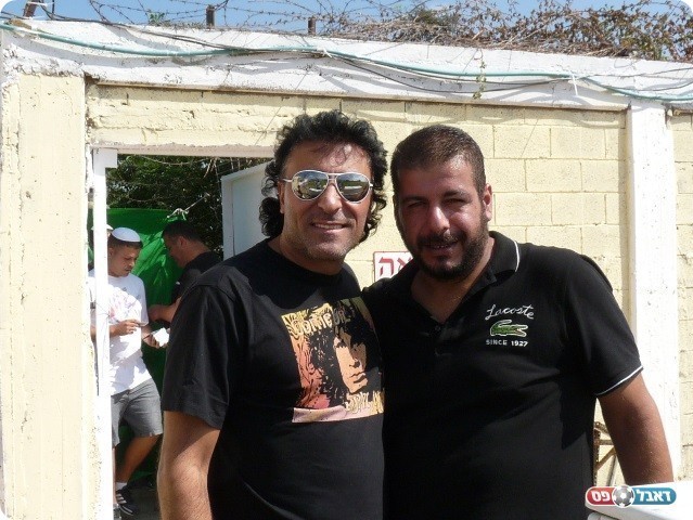 ה"משוגעים". דודו כפרא וקוקו עובדיה (צילום: אלי שמואלי)