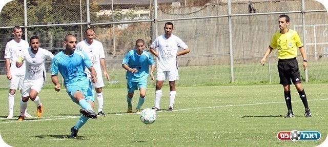 מאזן נפלא. מחפוד בדרך לעוד שער (צילום: לירן דורף)