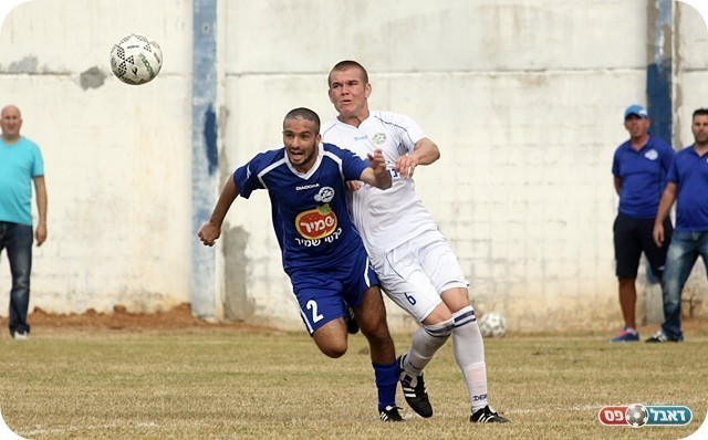 ניצחון חשוב מאד. שוסט בורח מטבוסוב (צילום: לירן דורף)