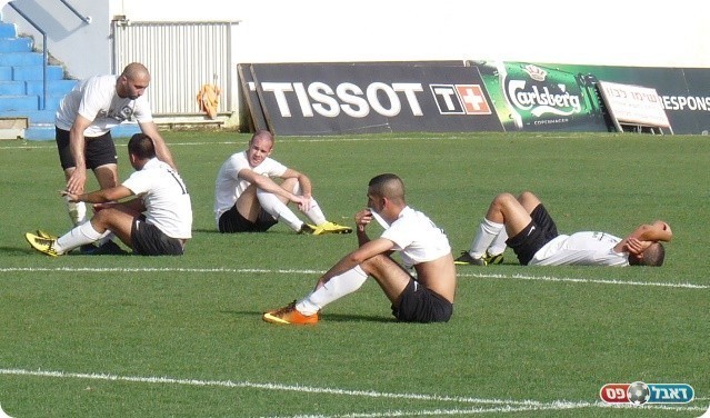 מחכים ללוד. שחקני טייבה לאחר ההפםד לבת ים בפלייאוף