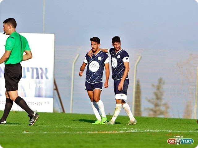 בכורה חלומית. אבו ריא קבע את תוצאת המשחק (עודד חסין)