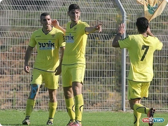  מלך השערים ושחקן העונה. אלעד אברמסון (במרכז) (לירן דורף)