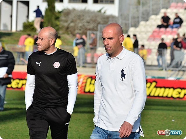 מאמן נצרת עלית אלדד שביט (צילום: ארנון לוי)