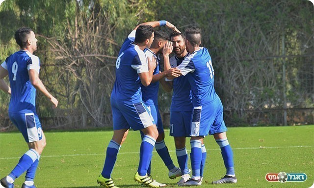 התפוצצו על צור שלום. שחקני קריית אתא (אבי רביבו)