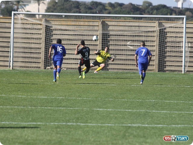 בלביליה מחמיץ את הפנדל (שלומי גבאי)