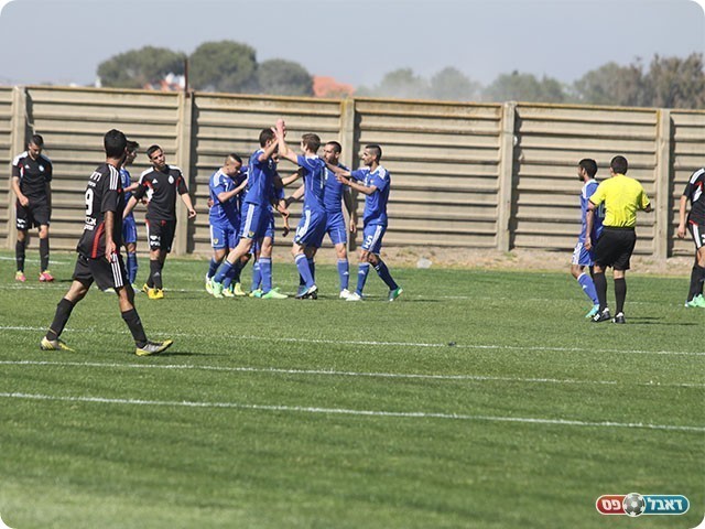 הגול הראשון של האורחים (שלומי גבאי)