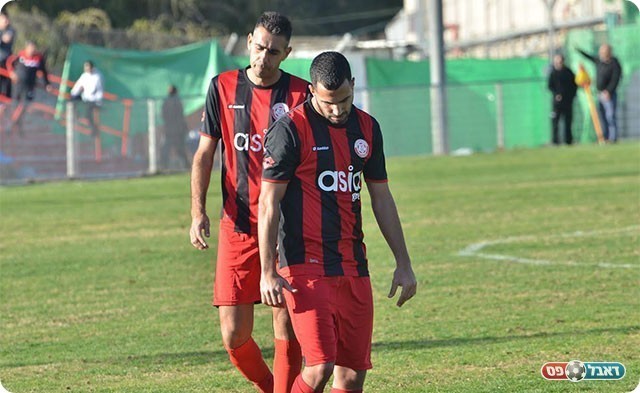 אסי גומה ואלירן חודדה בסיום (אבי רביבו)