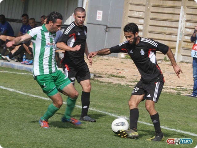 כבש על סף סיום המחצית, גמליאל פרץ (צילום: שלומי גבאי)