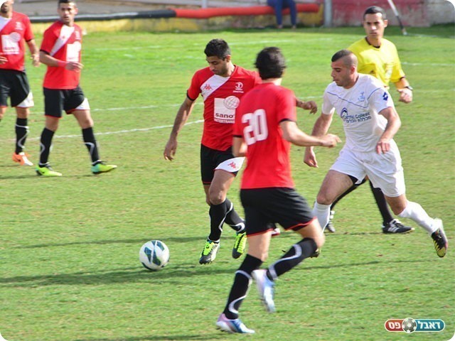 כובש השער הראשון, מאור ג'נח (צילום: איאן חמאדה)