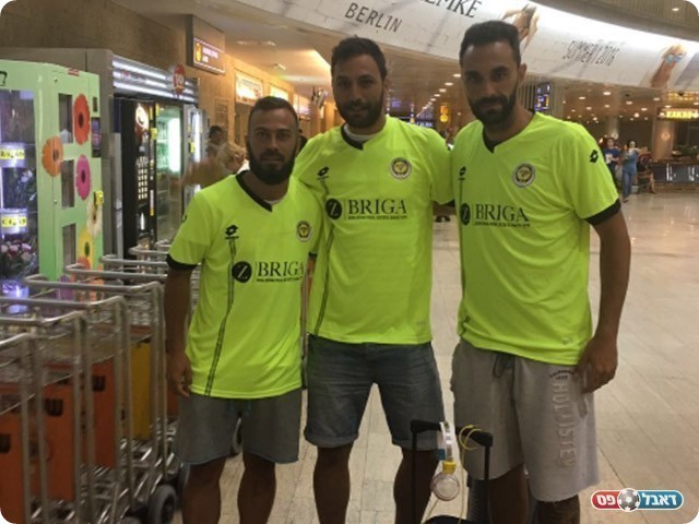 שלושת הזרים של נתניה (ליגת "בנק יהב" בכדורגל חופים)