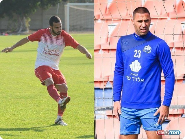 השניים שהיו אחראיים להצלחת קבוצתם. מלכה (מימין) וגומה (ארנון לוי ורולנדי ברנשטיין)