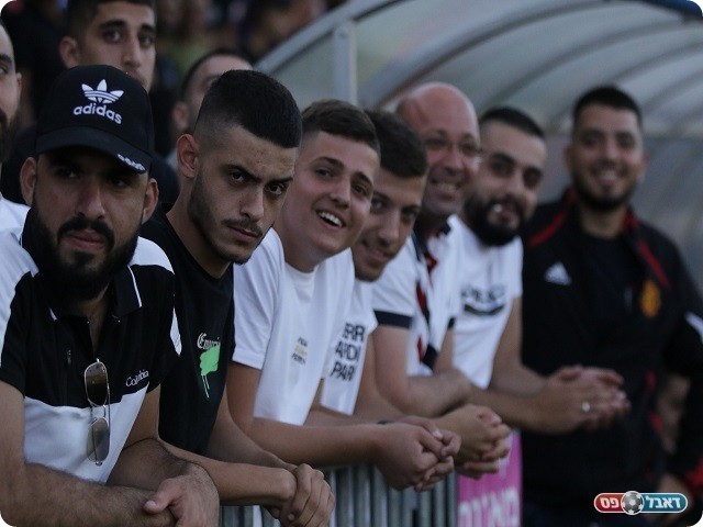 נהנו ממה שראו. אוהדי אום אל פאחם (דאפר מאחמיד)