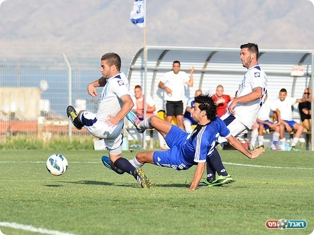 מכלוף מול בדש בגמר הפלייאוף (ארנון לוי)