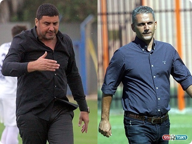 נפגשים שוב. יובל נעים (משמאל) וניסן יחזקאל