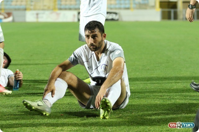 בן דוד רגע אחרי סיום 90 הדקות (עודד חסין)