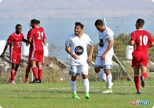 שחקני איכסל חוגגים מהפך (עודד חסין)