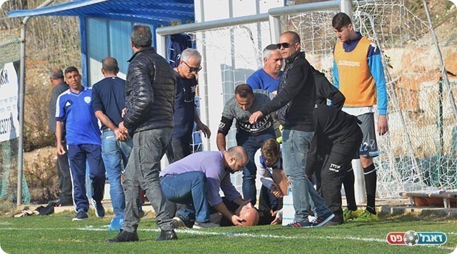 חבר הנהלת מגדל העמק, מקסים אוחיון, התעלף לאחר השער הדרמטי (אבי רביבו)