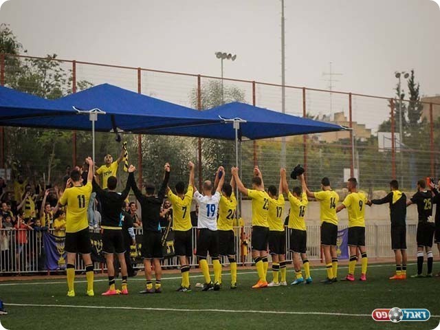 שחקני נורדיה חוגגים. יחגגו גם הפעם? (ינון פוקס)