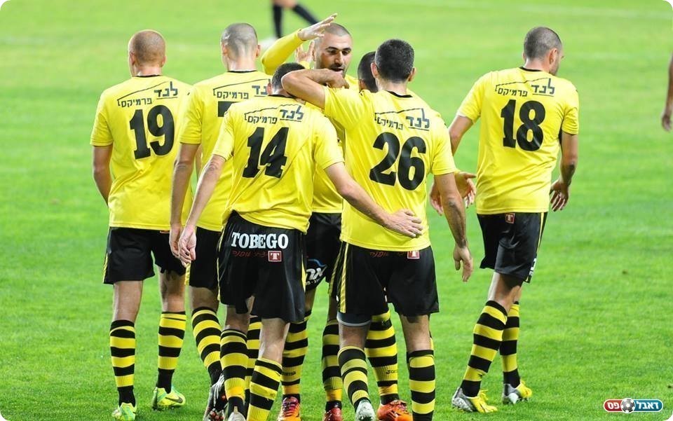 יעלו שלב נוסף? שחקני נתניה (צילום: רולנדי ברנשטיין)