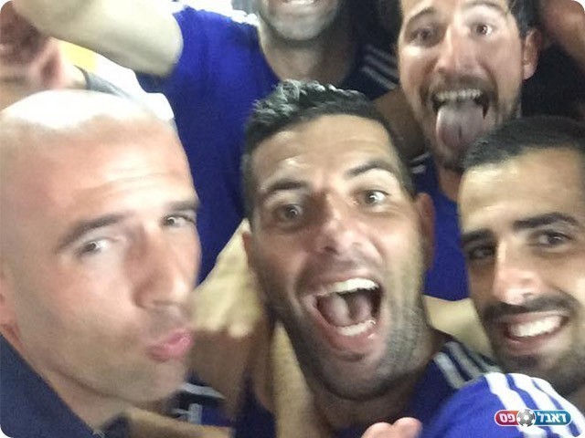 ערן סספורטס יחד עם אלדד שביט, דניאל ברק ושלומי בן עשור (פייסבוק)