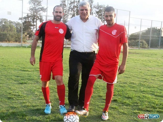 עמאש והרקשוביץ יחד עם גנדלמן (שלומי גבאי)