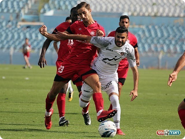 תמיר עדי והראל שלום במאבק (לירן דורף)