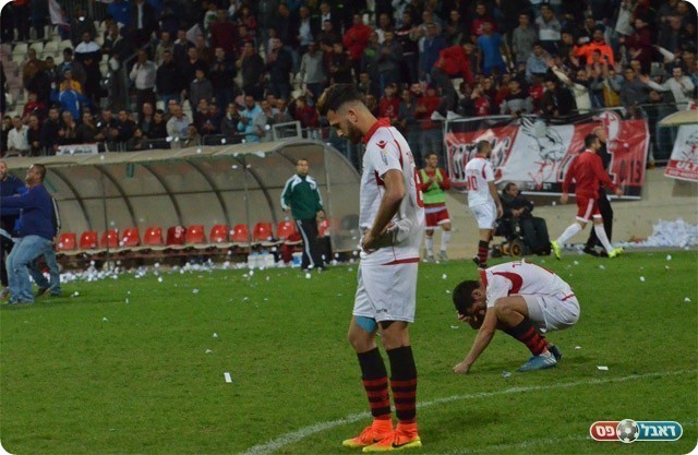 שחקני "רובי שפירא" במשחק הראשון מול איכסל (אבי רביבו)