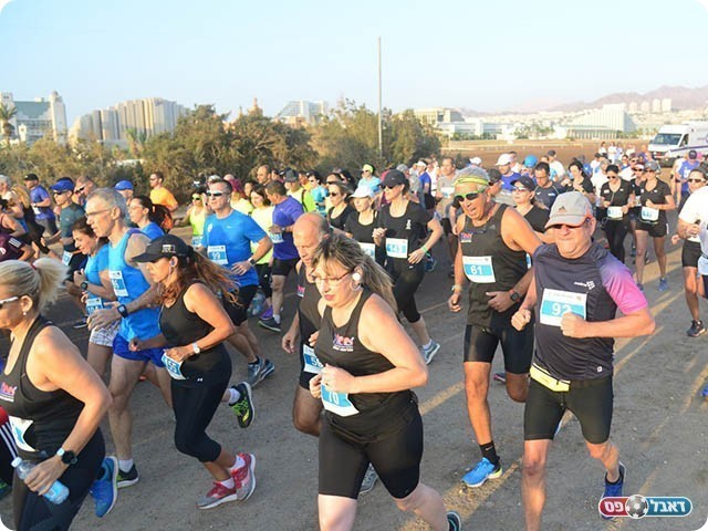 מקצה הריצה הוזנק בבוקר (מאיר אוחיון)