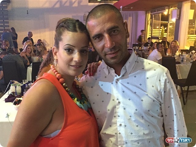 הקאוצ' בוסקילה יחד עם אשתו דנה