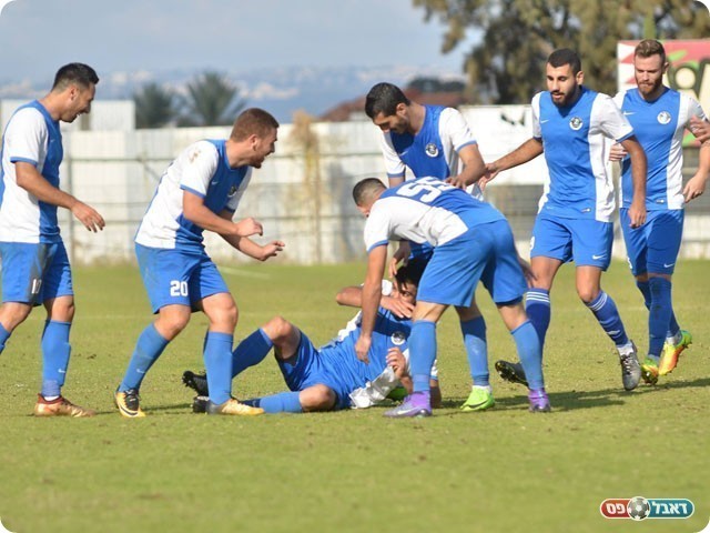 רשמו ניצחון ענק. שחקני גלבוע (אבי רביבו)