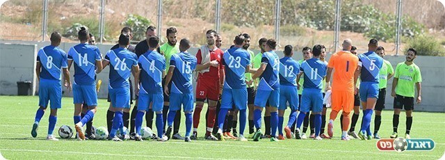 שחקני שתי הקבוצות (רונלדי ברנשטיין, פייסבוק מכבי שעריים)