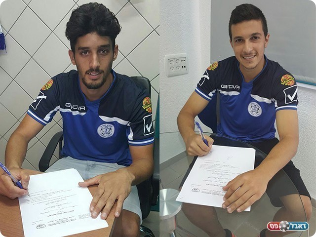 אור אליהו (מימין) ושינהר מורד (הפועל עפולה)